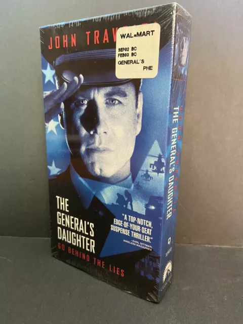 THE GENERALS DAUGHTER Vintage VHS Movie 2000 John Travolta NEW SEALED