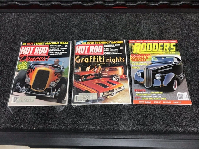 HOT ROD MAGAZINES 2 Issues 1982 1 Issue Rodder S Digest 07 Three Total 3 12 PicClick UK