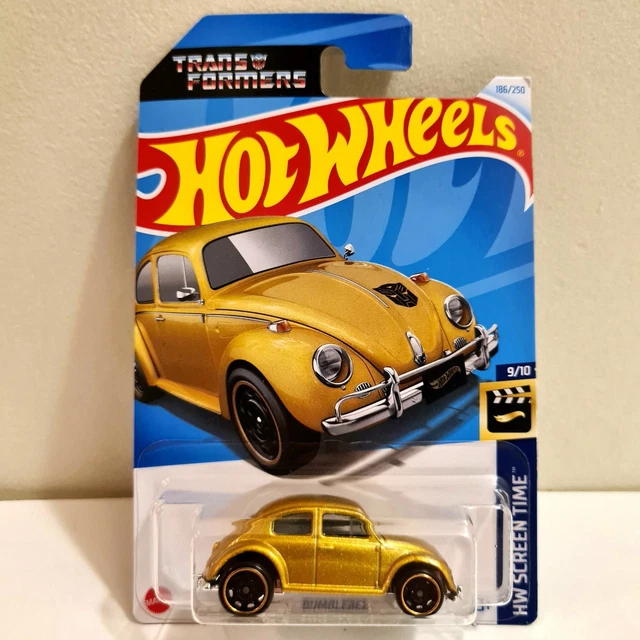 HOT WHEELS 2024 Bumblebee Transformers HW Screen Time Gold Combined