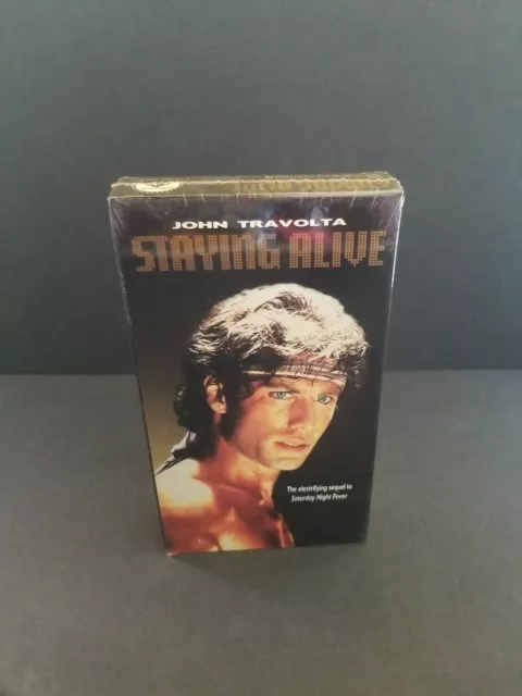 STAYING ALIVE BRAND New Factory Sealed VHS John Travolta VHS 1997