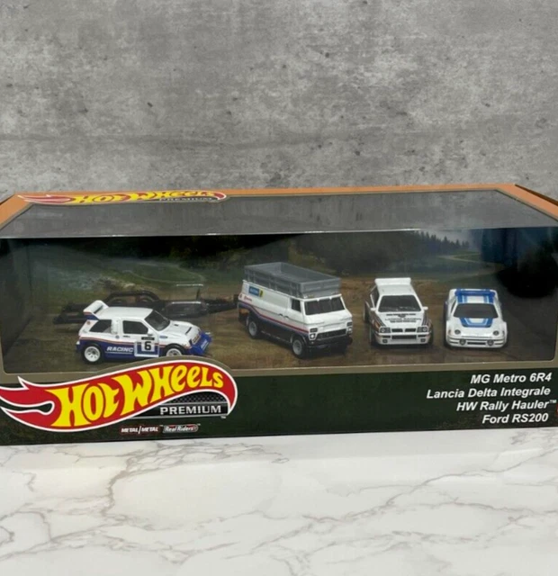 HOT WHEELS PREMIUM Diorama Rally Set R Delta RS Ford Metro Lancia PicClick UK