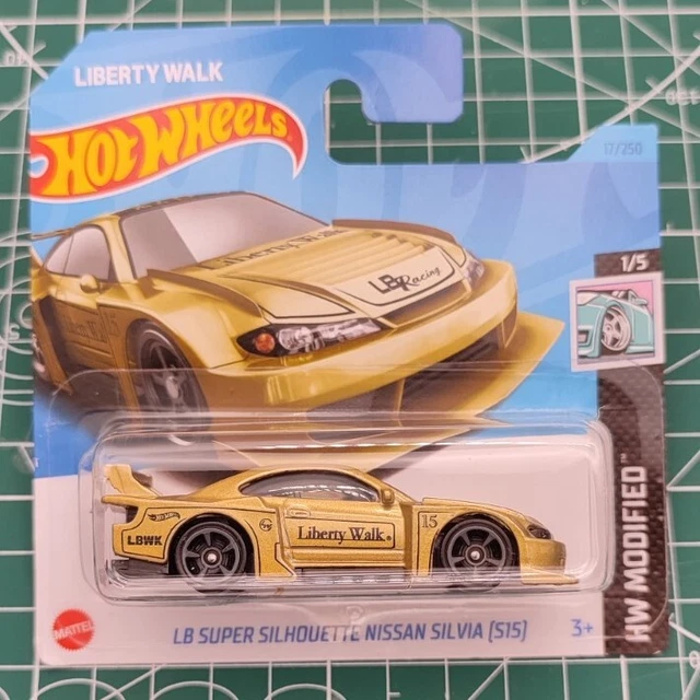 HOT WHEELS LB Super Silhouette Nissan Silvia S Gold EUR