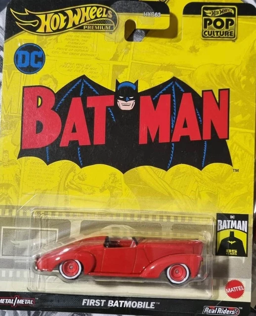 HOT WHEELS BATMAN First Batmobile Real Riders Metal Metal EUR 16 99 PicClick FR