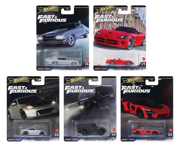 HOT WHEELS PREMIUM Fast Furious Mix J Complete Set