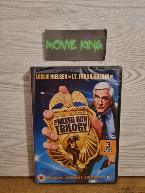THE NAKED GUN Trilogy DVD NEW SEALED Leslie Nielsen