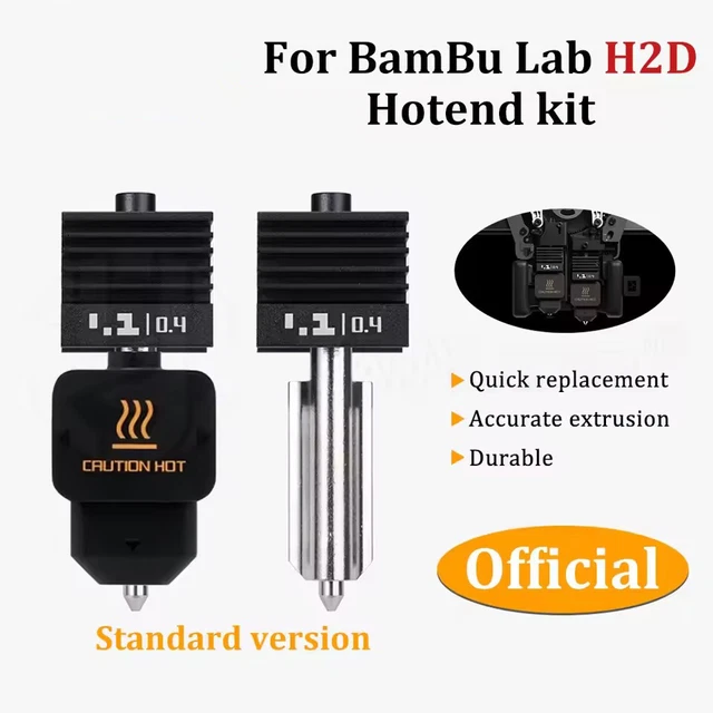 HOTEND FOR BAMBU Lab H2D A1 A1 Mini Detachable Hot End Nozzle 0 2 0 4 0