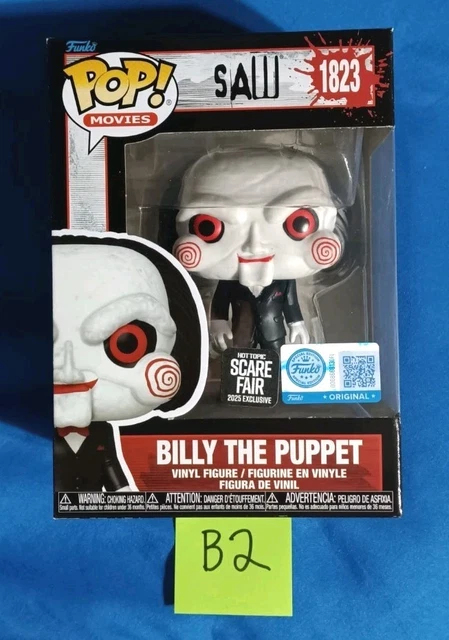FUNKO POP SCARE Fair 2025 Billy The Puppet 1823 Hot Topic Exclusive W