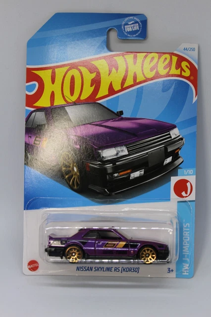 HOT WHEELS J Imports JDM NISSAN SKYLINE RS KDR EUR