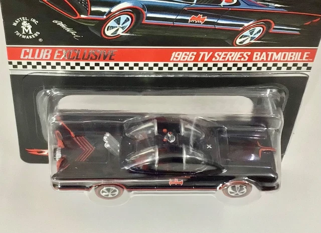 HOT WHEELS RLC Redline Club Exclusive Batman 1966 TV Batmobile 1 64