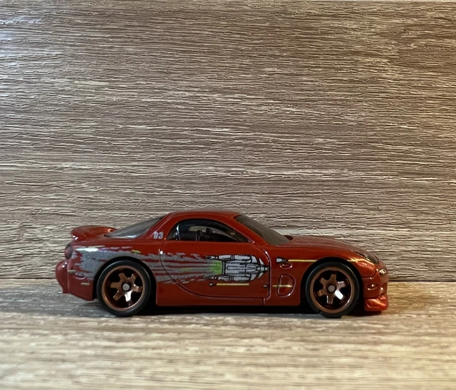 HOT WHEELS FAST And Furious Mazda RX Custom Real Riders Rubber Tyres PicClick UK