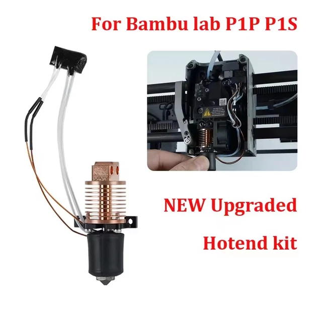 UPGRADED HOTEND KITS For Bambu Lab P P P S Hot End D Printer Spare