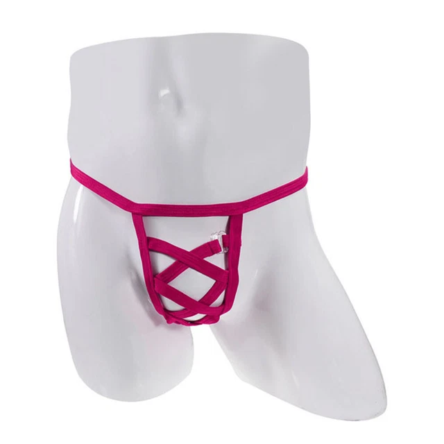 HOMMES STRING LOWRISE Bikini G String Sexy T Back String Sous Vêtements
