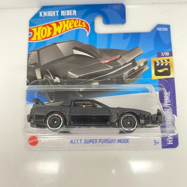HOT WHEELS KNIGHT Rider K I T T Super Pursuit Mode Hw Screen Ti Mint Short Card PicClick UK