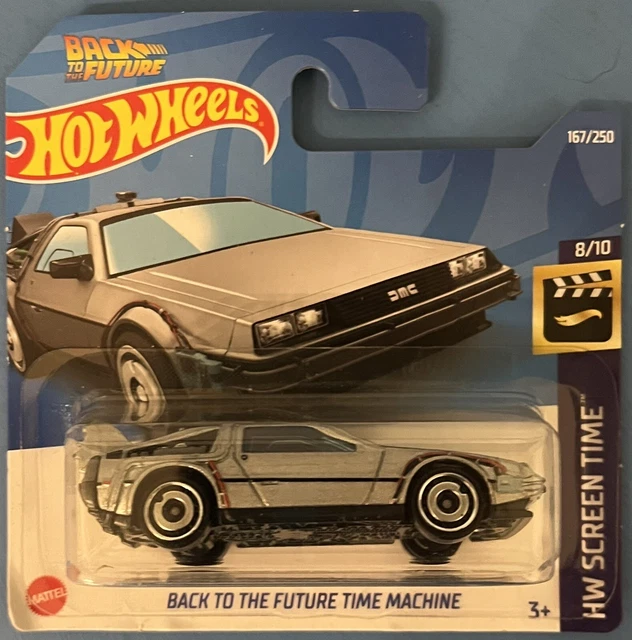 HOT WHEELS BACK To The Future Time Machine Delorean DMC 12 Screen Time 1 64 7 50 PicClick UK