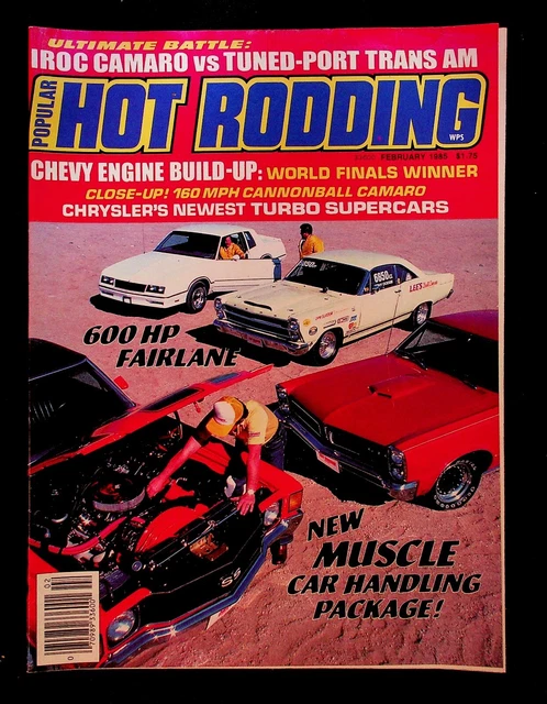 POPULAR HOT RODDING Magazine February Vintage Car Photos Ford