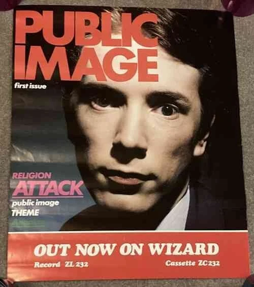 PIL SEX PISTOLS PUBLIC Image VERY RARE ORIGINAL Aussie OZ Promo Poster 1978 EUR 687 20