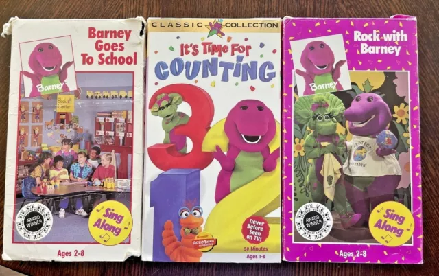 BARNEY AND FRIENDS Its Time For Counting 123 Learning Education DVD