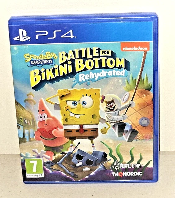 SPONGEBOB SQUAREPANTS BATTLE For Bikini Bottom Rehydrated PS