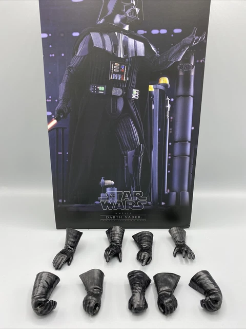 HOT TOYS DARTH Vader Action Figure ESB MMS452 Hand Set Of 9 Only EUR 82