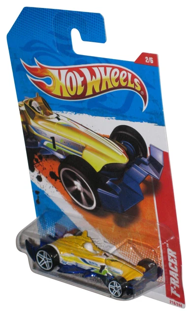 HOT WHEELS THRILL Racers Raceway 2 6 2010 Jaune F Racer Voiture Jouet 218 244 EUR 12 34
