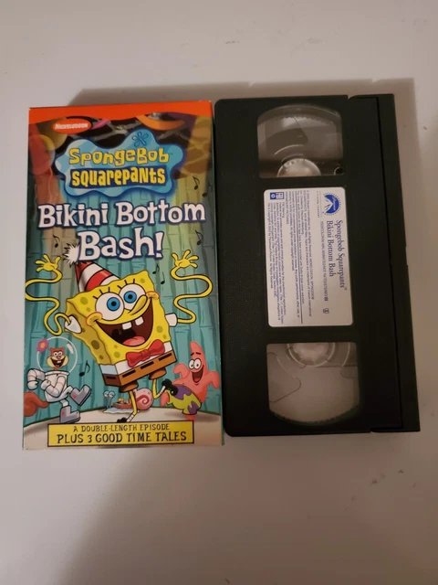Spongebob Squarepants Bikini Bottom Bash Vhs Picclick Uk
