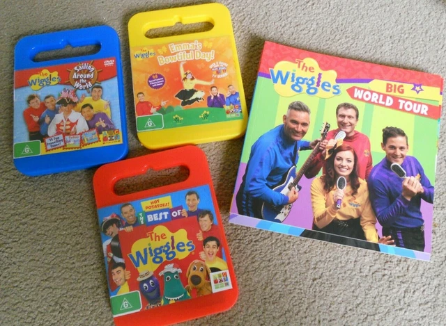 THE WIGGLES X 3 Hot Potatoes Emma S Bowtiful Day Sailing Around The