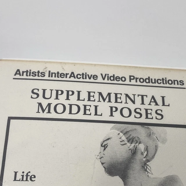 SUPPLEMENTAL NUDE MODEL Poses Ruth Block Art Drawing VHS Lot Of READ PicClick UK