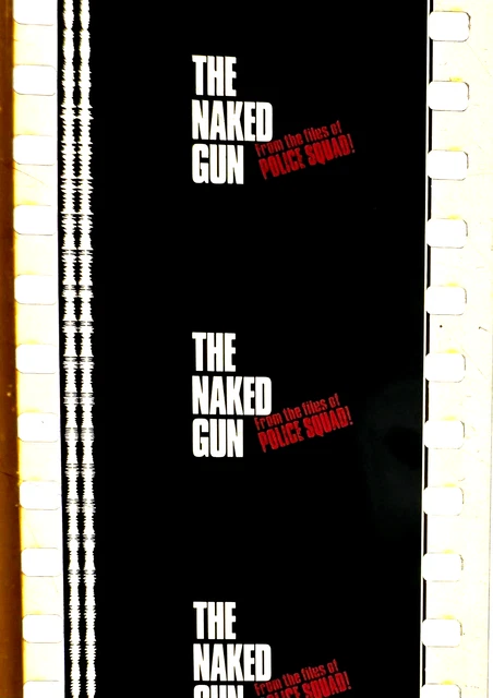 35MM THE NAKED Gun Leslie Nielsen Trailer Low Fade In Good Condition 21 95 PicClick UK