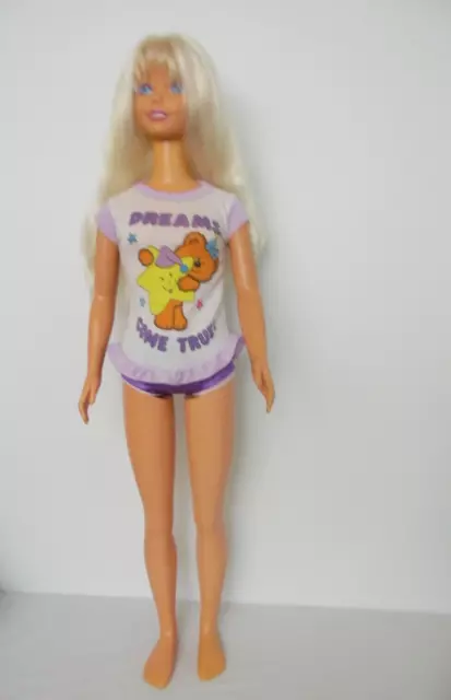 Vintage Mattel Super Size Barbie Doll Growing Hair Picclick