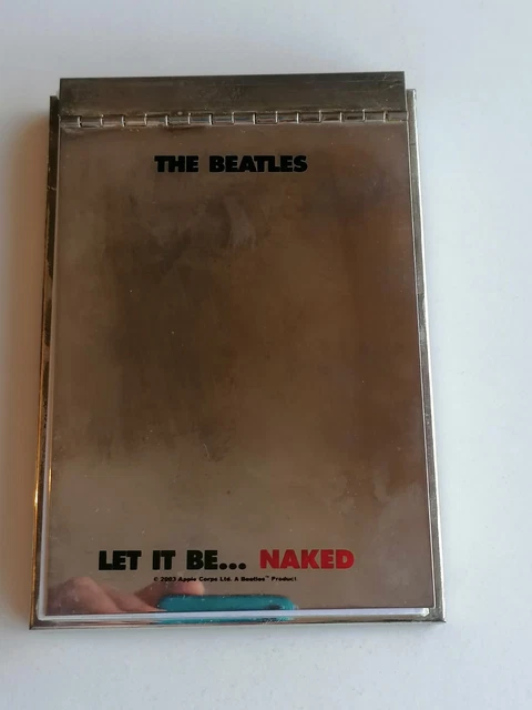 THE BEATLES LET It Be Naked Promotional Desktop Note Pad