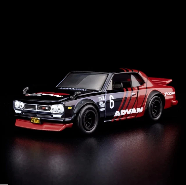 2023 HOT WHEELS RLC 1972 Skyline H T 2000GT R Advan livrée commande