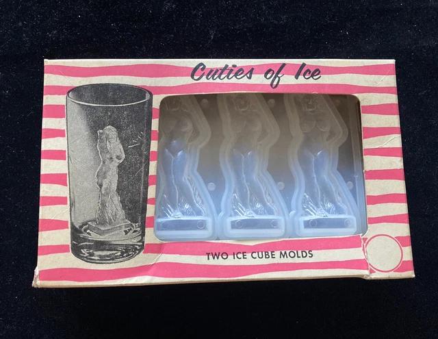 VINTAGE CUTIES OF Ice Nude Naked Lady Ice Cube Molds Pinup Girl Erotica