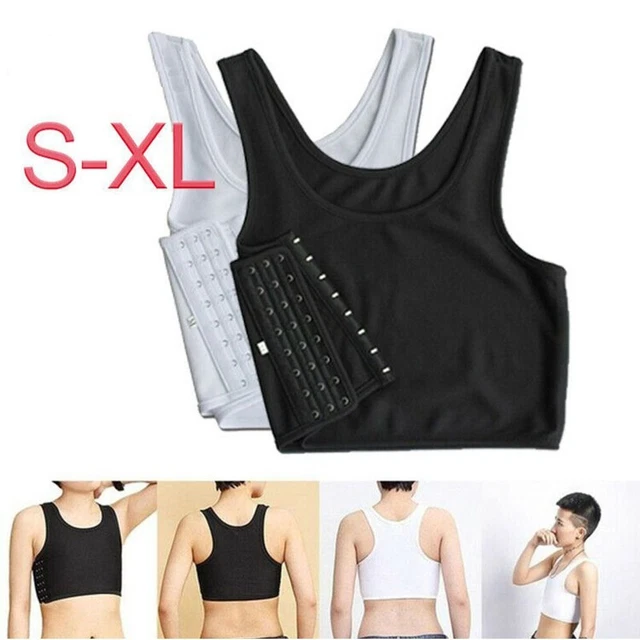 Pcs Corset Chest Shaper Trans Lesbian Breast Binder Reinforced Tank