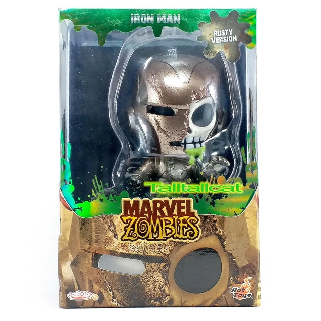 HOT TOYS HT TH MARVEL ZOMBIES Iron Man Rusty Version Cosbaby In Stock PicClick UK