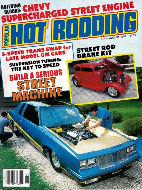 POPULAR HOT RODDING Magazine August Cover Ford Victoria Cbgc PicClick CA
