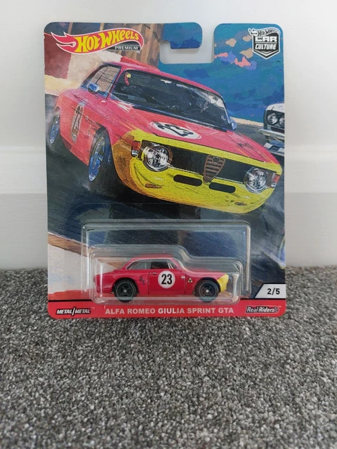 HOT WHEELS DOOR Slammers Alfa Romeo Giulia Sprint GTA Premium Real Riders 12 00 PicClick UK