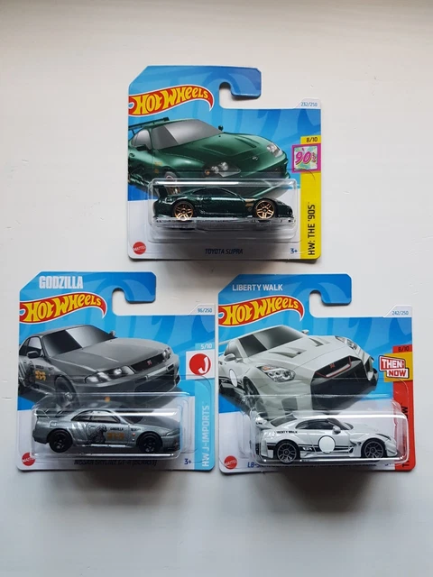 HOT WHEELS NISSAN Skyline GT R R R Liberty Walk Supra P Case