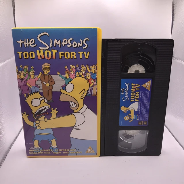 THE SIMPSONS TOO Hot For Tv Vhs Video PicClick UK
