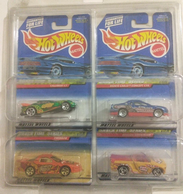 MATTEL HOT WHEELS SNACK TIME SERIES Collector S