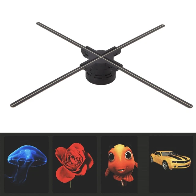 3D HOLOGRAM FAN Projector 1600x672 22inch Naked Eye 3D Holographic