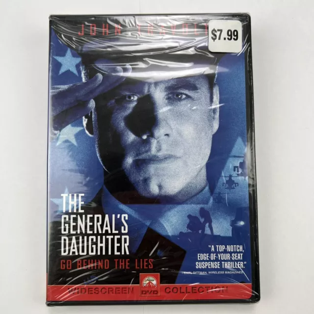 THE GENERALS DAUGHTER DVD 1999 Widescreen John Travolta Movie New