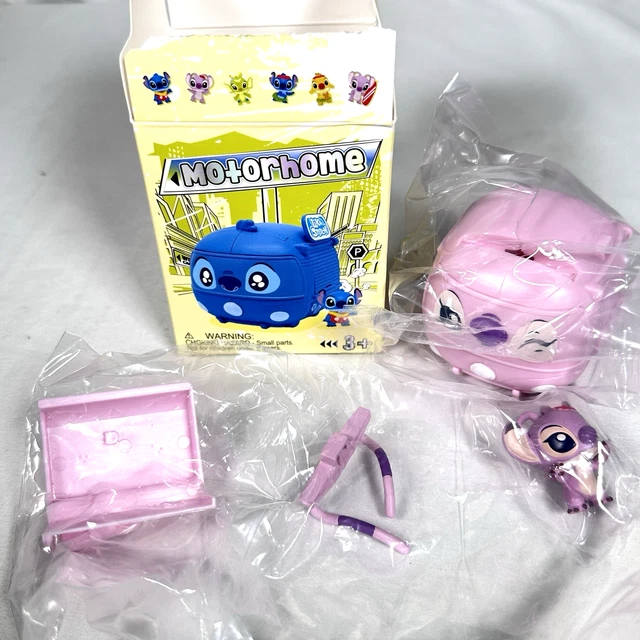 DISNEY STITCH TOURING Motor Home Series Blind Box Angel Figure Hot Toys