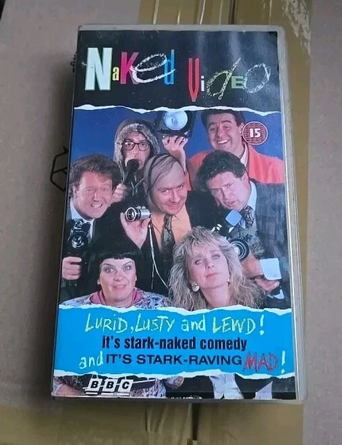 EXTREMELY RARE BBC Comedy VHS Naked Video In Excellent Working