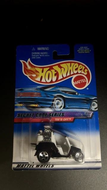 HOT WHEELS TEED Off Secret Code Series Of Cars S