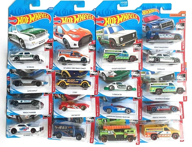 HOT WHEELS HW Rescue Long Short Card Take Your Pick Quantity Discounts PicClick UK