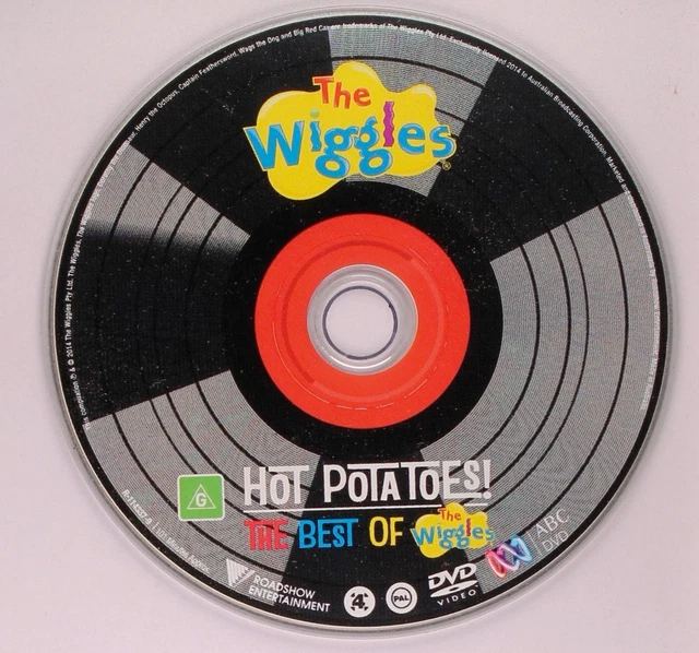 HOT POTATOES THE BEST Of The Wiggles DVD 2013 Disc Only 4 99