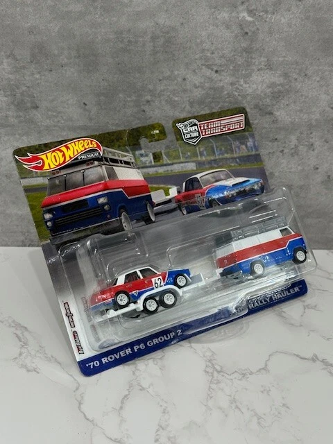 HOT WHEELS PREMIUM Team Transport Rover P Rallye Hauler EUR PicClick FR