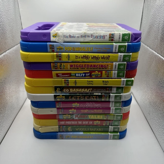 14 X THE Wiggles DVD Bundle Wiggly Safari Best Of Hot Potatoes 149