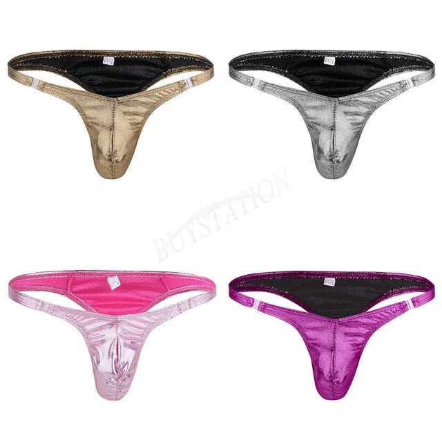 SEXY MÄNNER TANGA Herren Bikini Unterhosen Wetlook G string Thongs