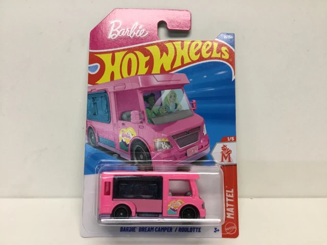 2026 HOT WHEELS A Case Barbie Dream Camper 21 250 Mattel 1 5